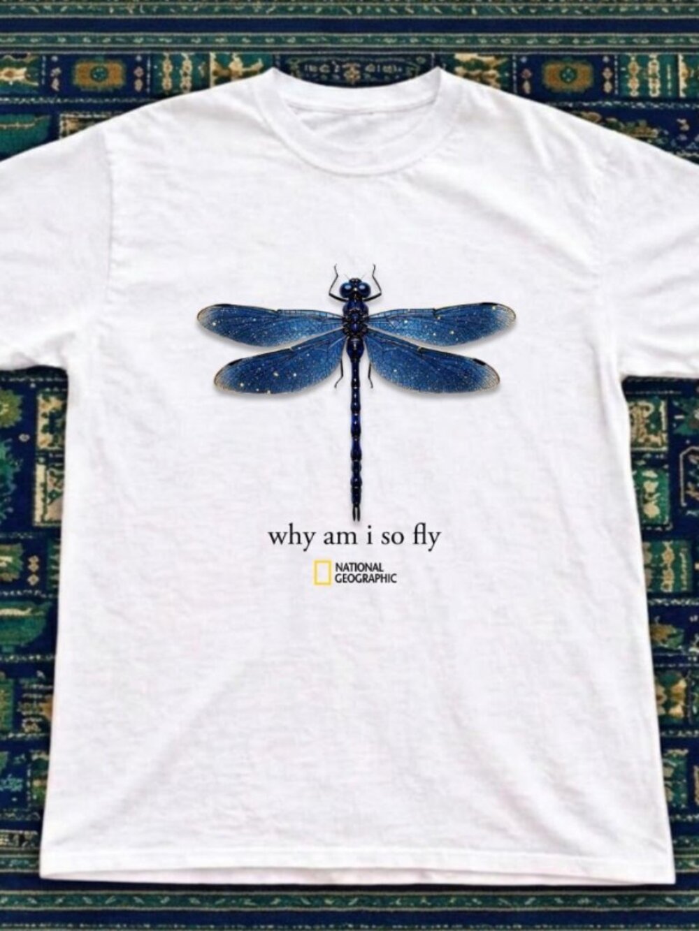 National Geographic dragonfly graphic t-shirt
